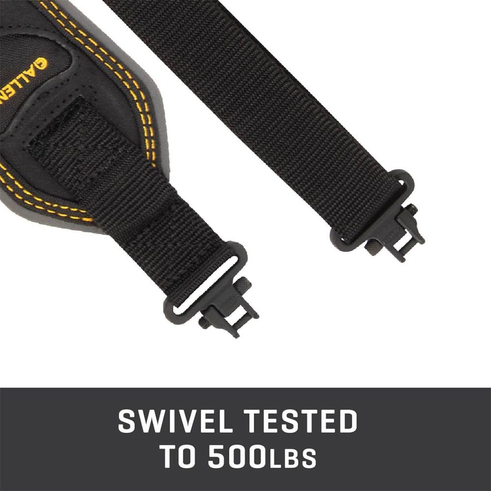 Allen Aspen Nubuck Rifle and Shotgun Sling 2-Point Black/Clay Allen Aspen Nubuck Rifle and Shotgun Sling 2-Point Black/Clay