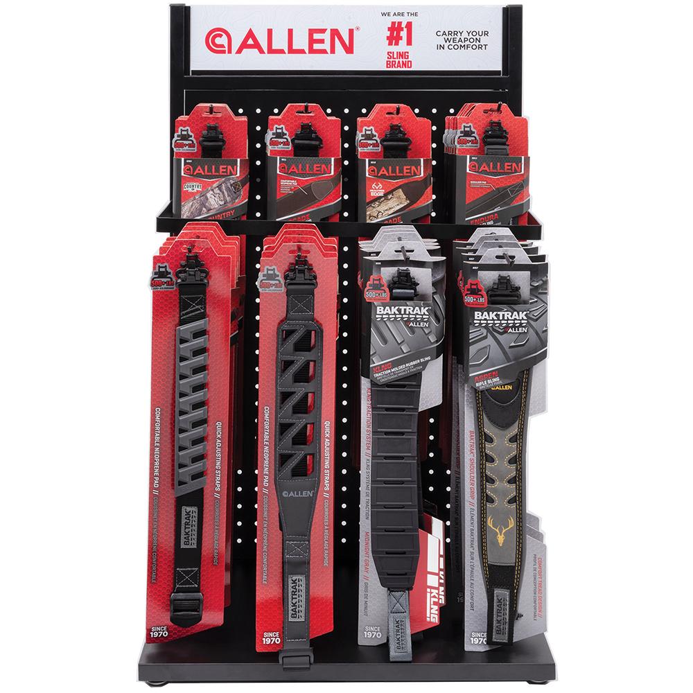 The Allen Company Inc. Allen Sling Display 48 Sling in 6 Styles with Rack and Sign