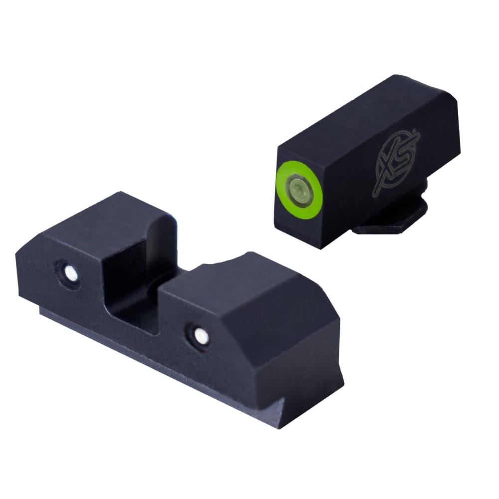 Xs Sight Systems Inc. Xs Sights R3D Night Sights Set for Glock 42/43/43x/48 Green Bulk 20/ct