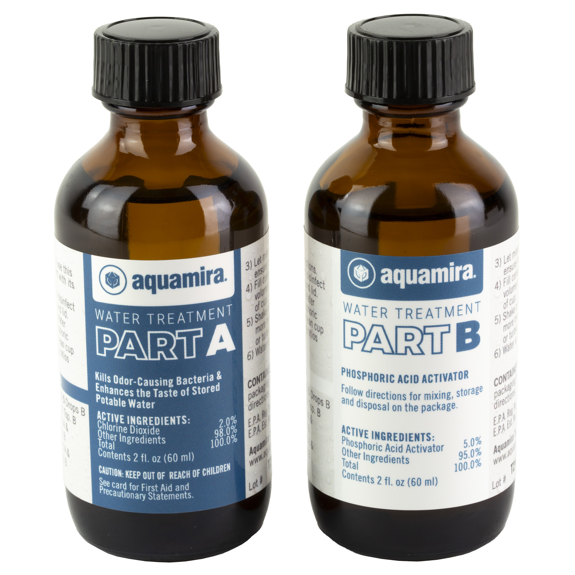 Aquamira Aquam Water Treatment Glass 2 Oz