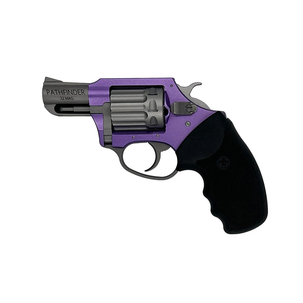 Charter Arms Charter Pathfinder Lavender Lady .22 WMR 6rd Capacity 2" Barrel Lavender with Black Grip