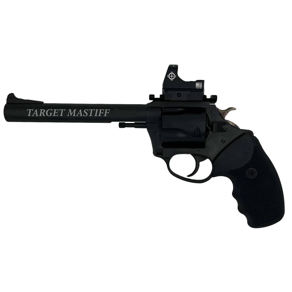 Charter Arms Charter Target Mastiff Handgun .44 Spl 5rd Magazine 6" Barrel Black with Optic