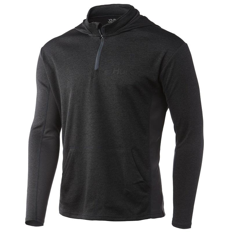 Marolina DBA HUK Huk Icon X Coldfront Hoodie Volcanic Ash Heather S
