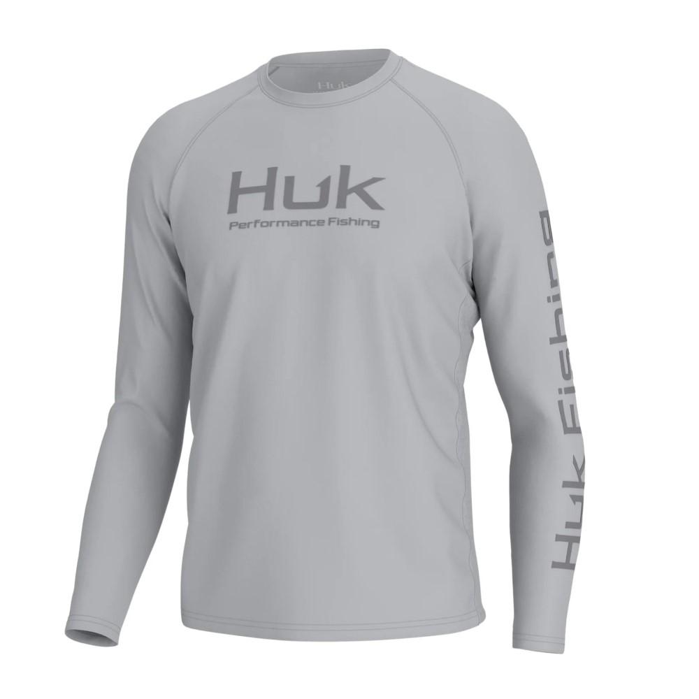 Marolina DBA HUK Huk Vented Pursuit Long Sleeve Shirt Harbor Mist S