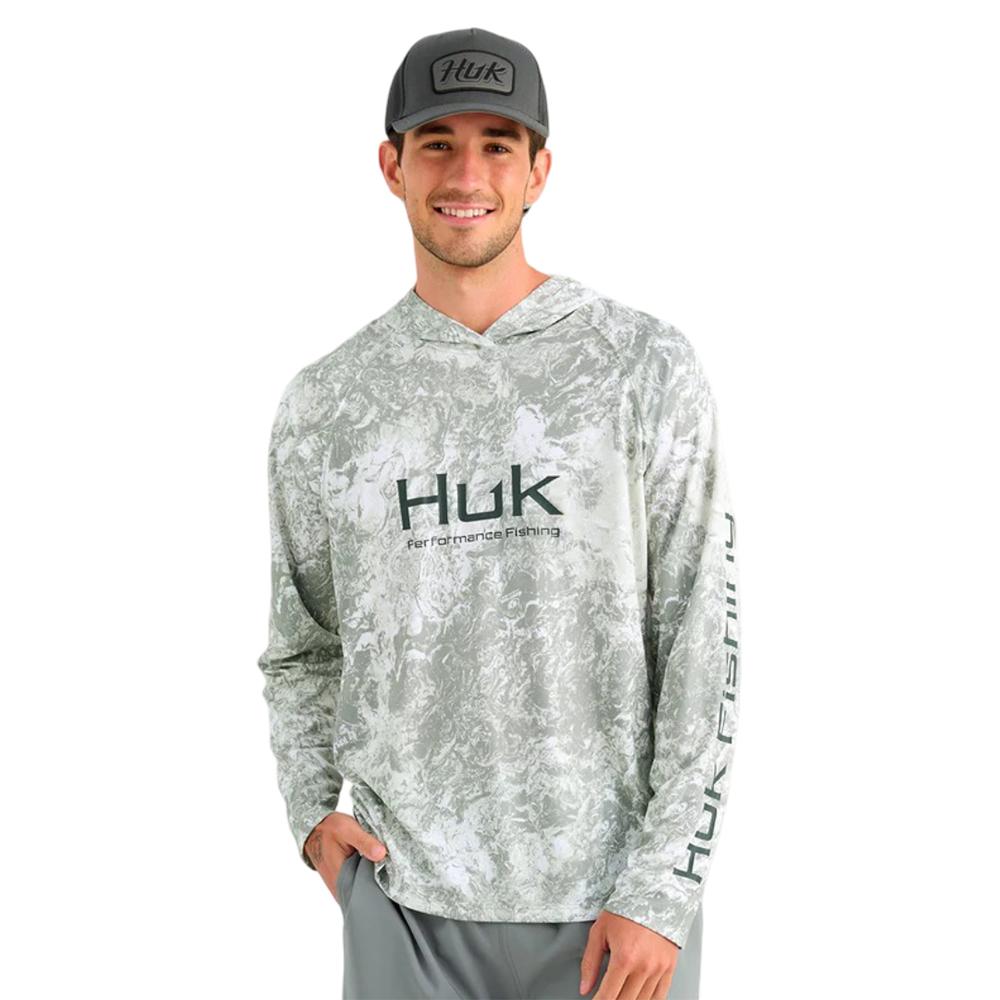 Marolina DBA HUK Huk Mossy Oak Pursuit Performance Hoodie MO Seagrass M