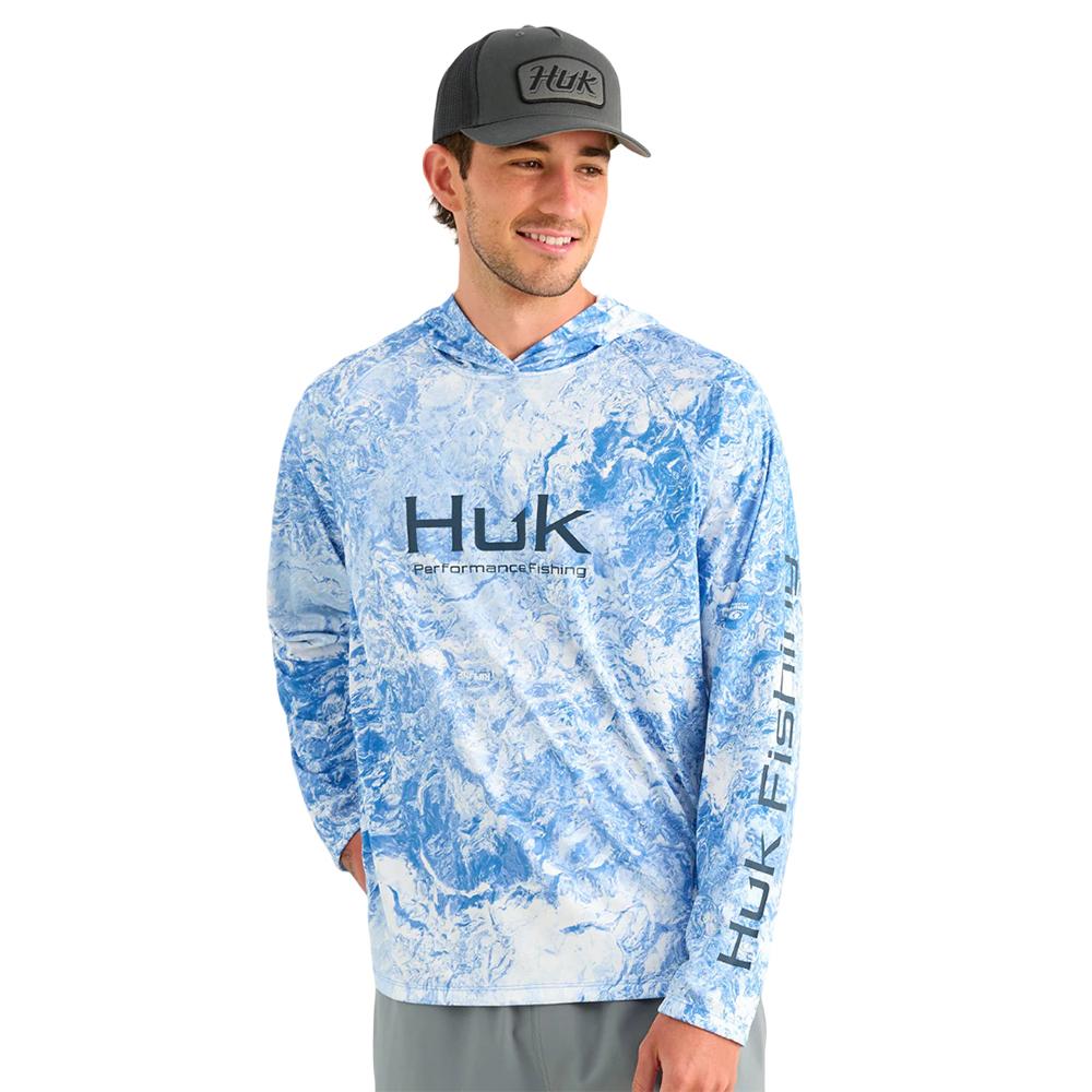 Marolina DBA HUK Huk Mossy Oak Pursuit Performance Hoodie MO Regatta XL