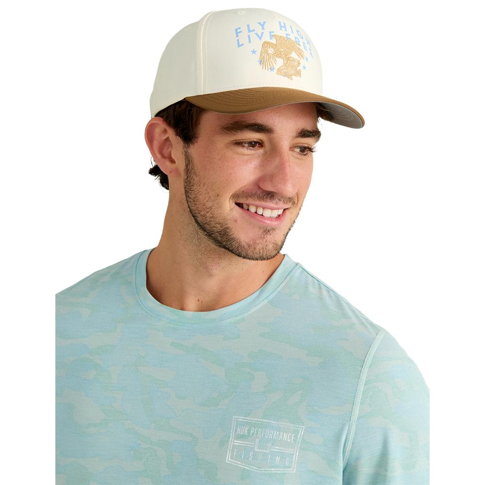 Huk Drift Performance Long Sleeve Shirt Heron Blue 2XL Huk Drift Performance Long Sleeve Shirt Heron Blue 2XL