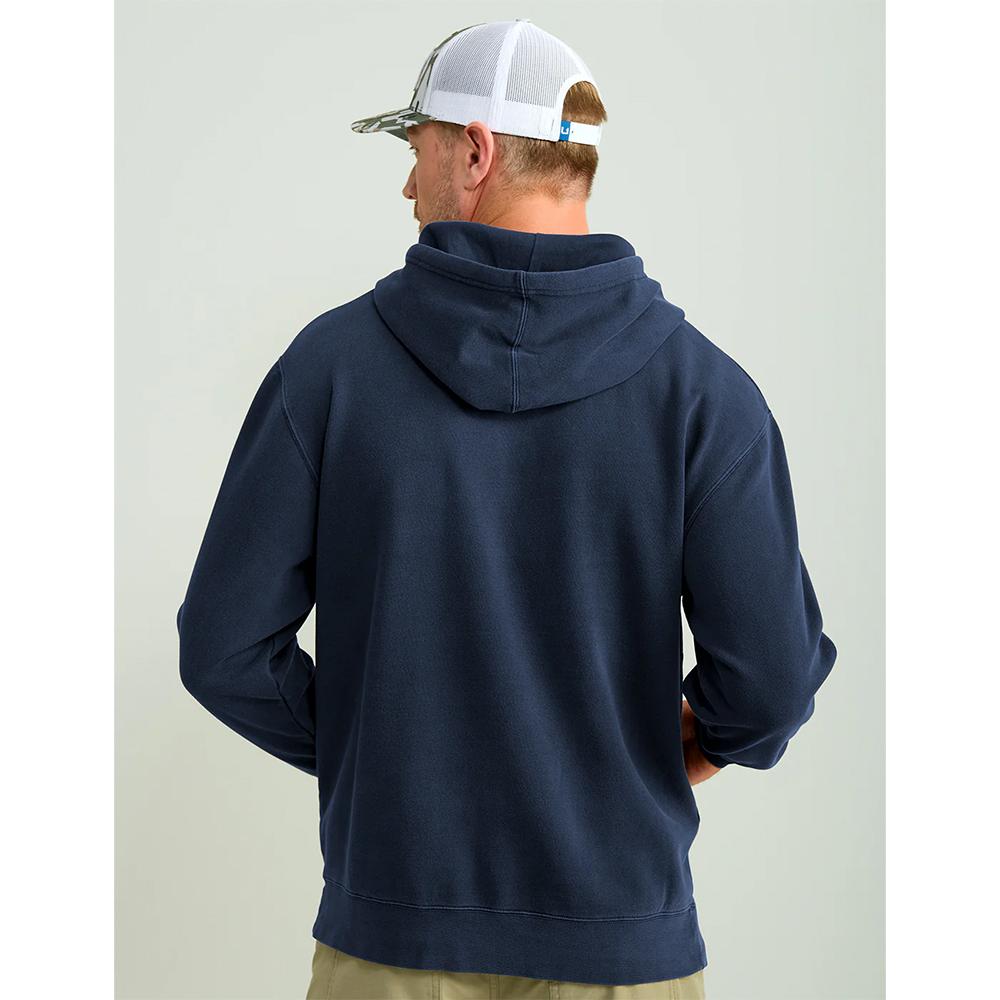 Marolina DBA HUK Huk Huk'd Up Logo Long Sleeve Hoodie Naval Academy S