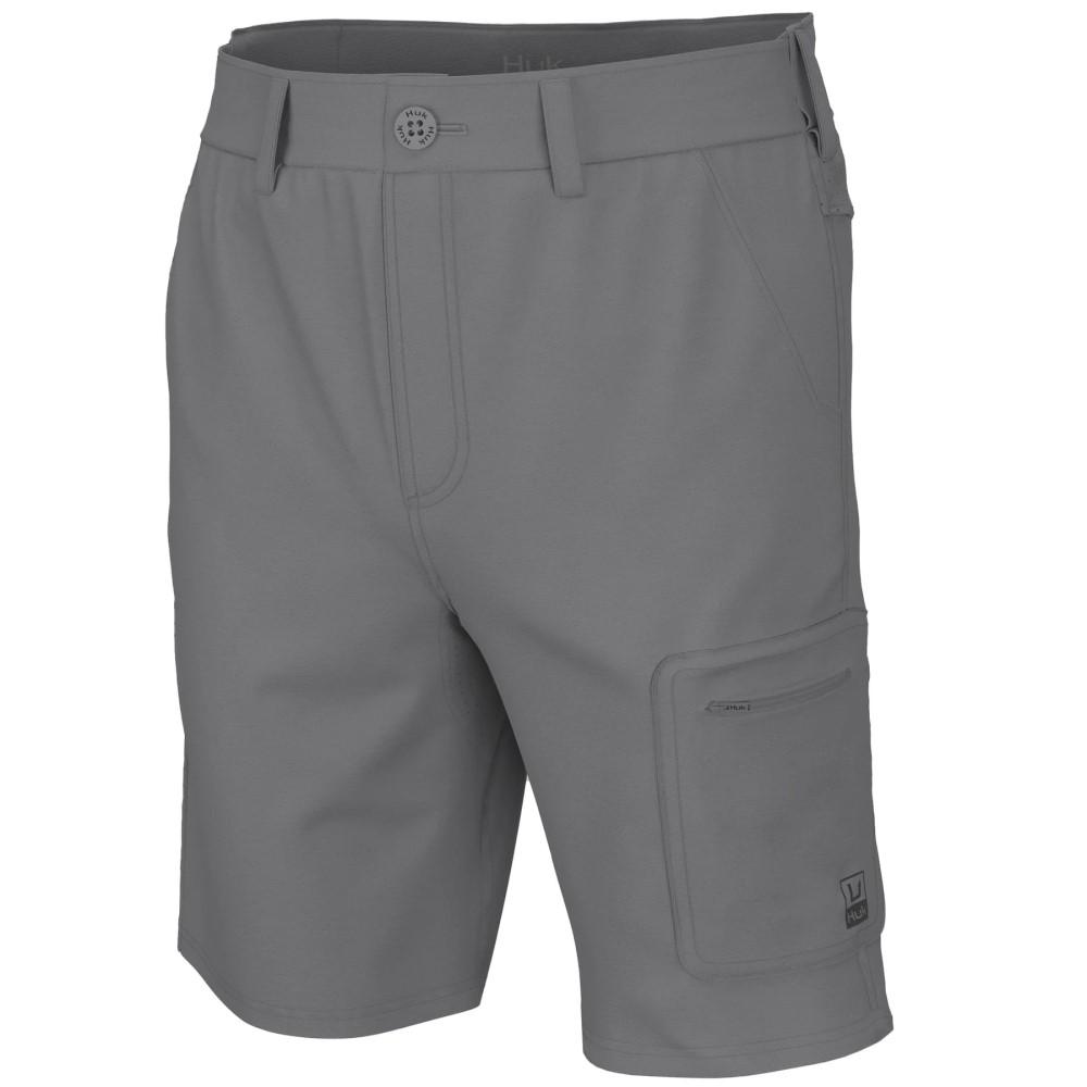 Marolina DBA HUK Huk Next Level 10.5" Shorts Overcast Grey 2XL