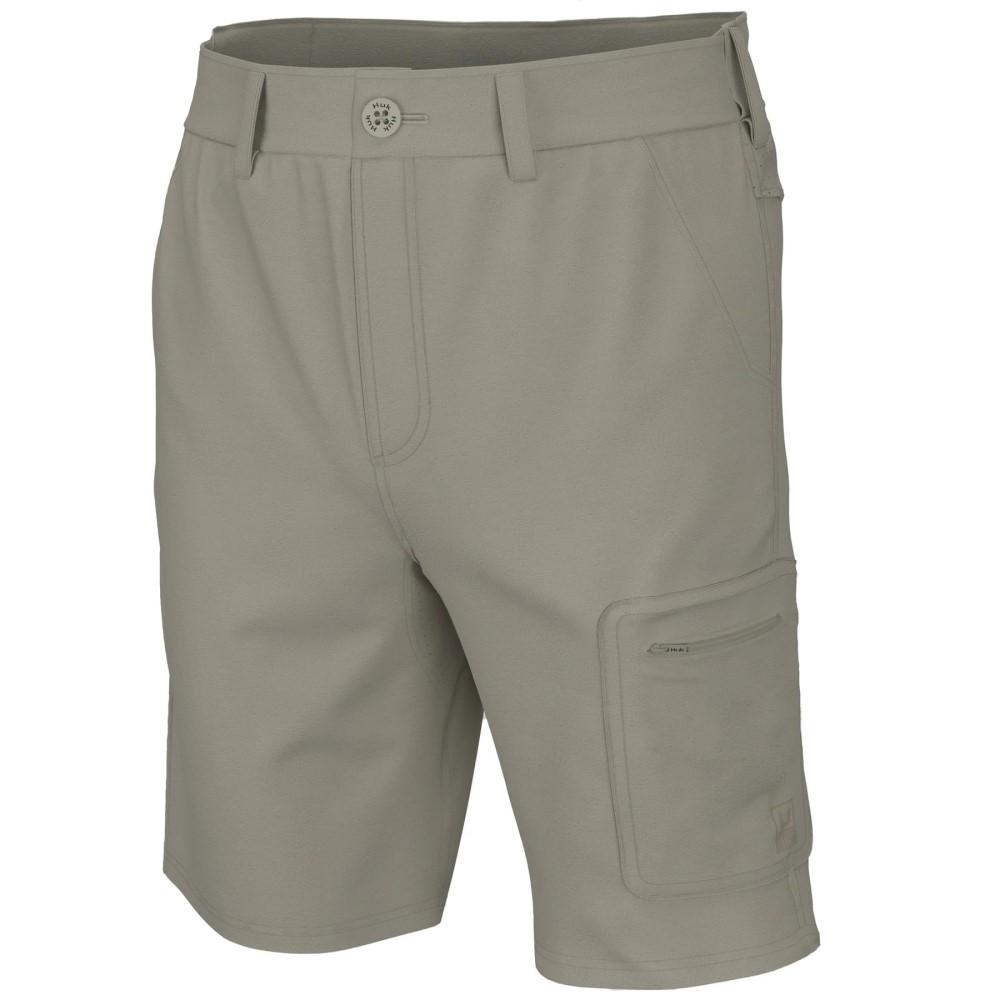 Marolina DBA HUK Huk Next Level 10.5" Shorts Khaki S