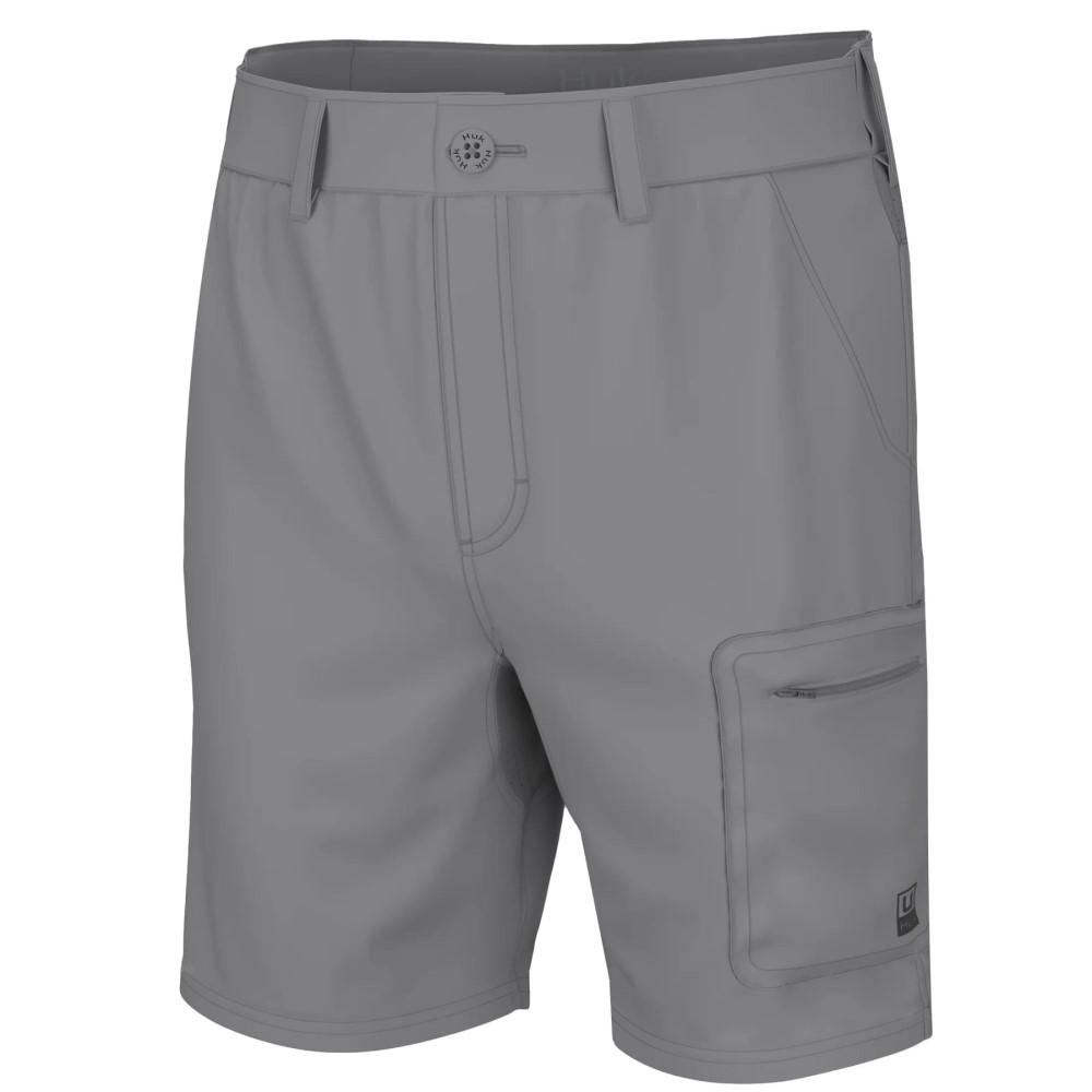 Marolina DBA HUK Huk Next Level 7" Shorts Overcast Grey M