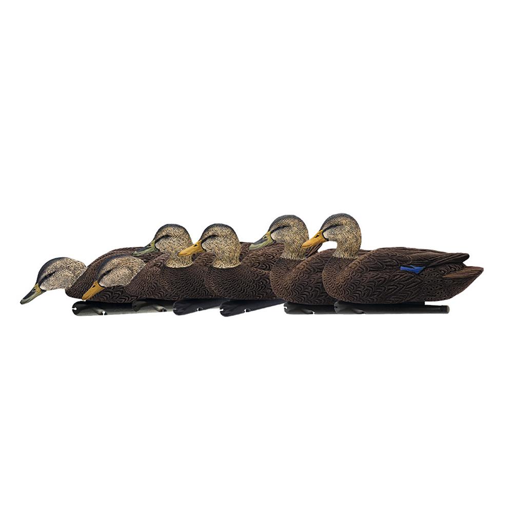 AVIAN-X Topflight Black Ducks Floating Decoys 6/ct
