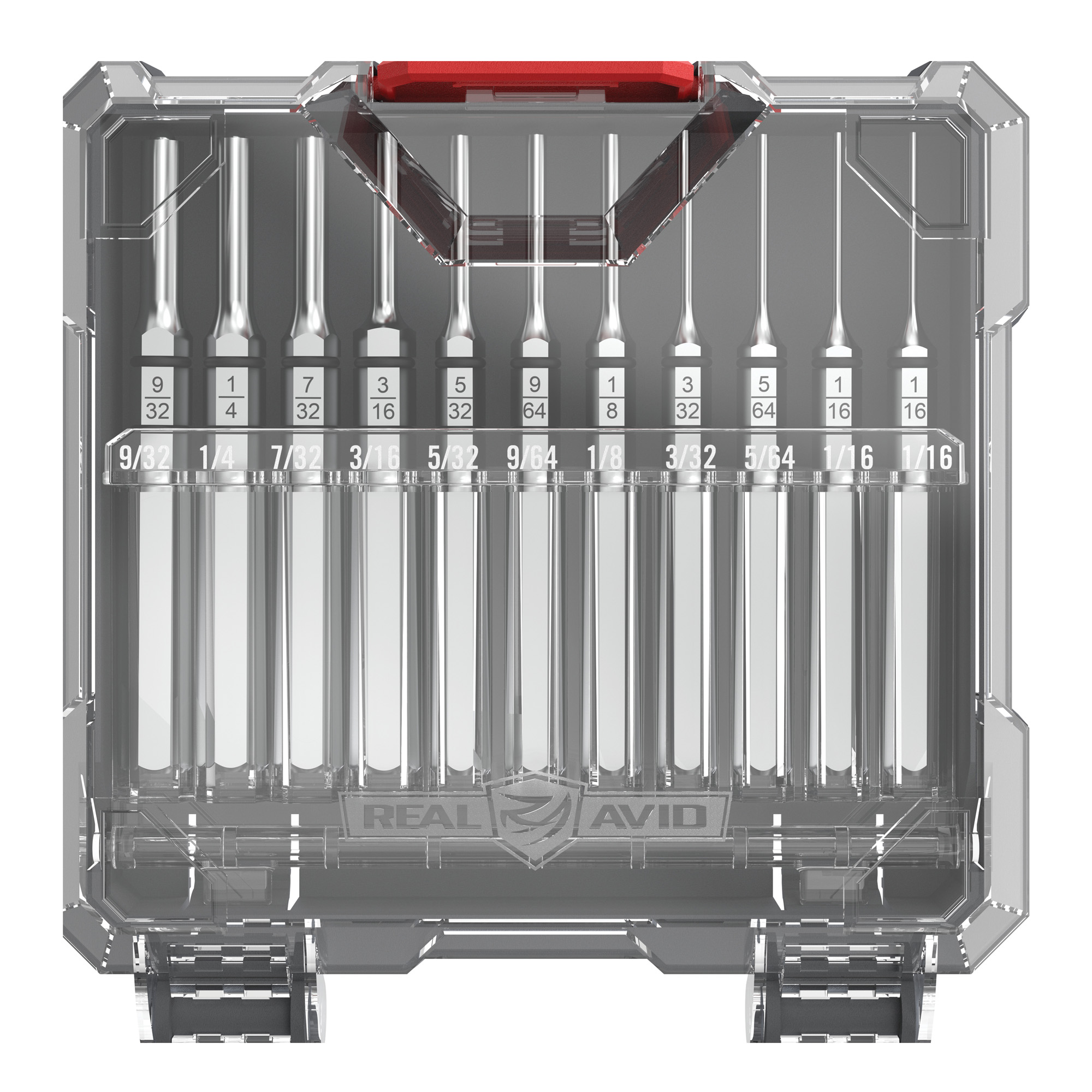 Real Avid Real Accu-Punch 11-Piece Roll Pin Punch Set