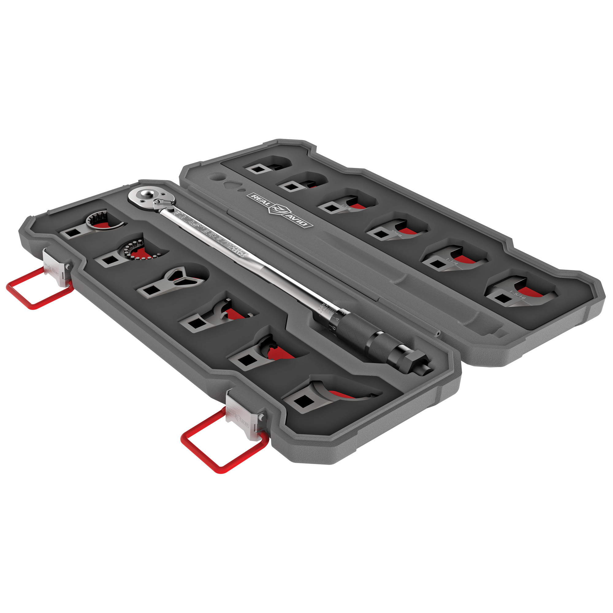 Real Avid Real Master-Fit 13-Piece AR15 Crowfoot Wrench Set