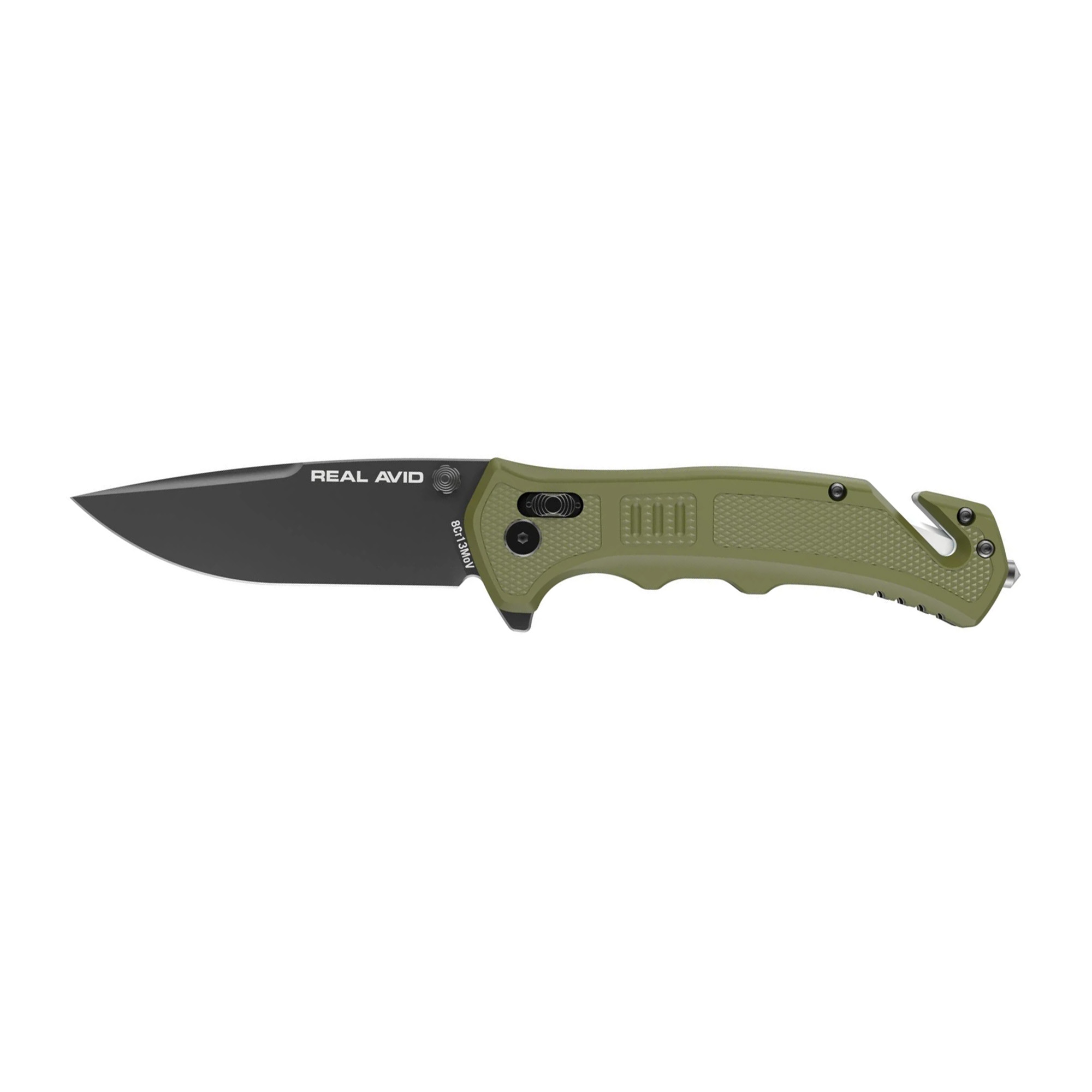 Real Avid Real Born Ready Green Assisted Folding Knife/Assisted