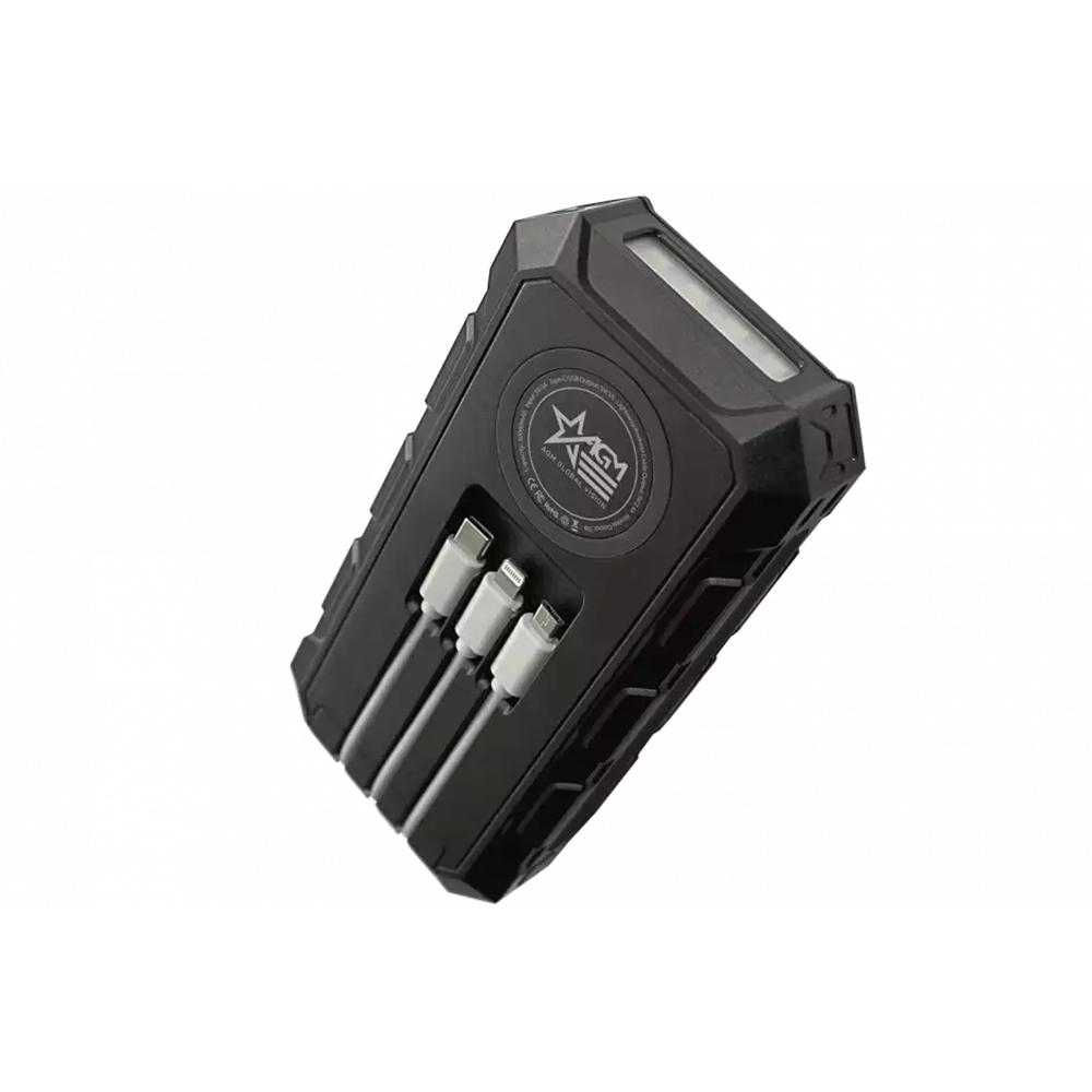 AGM Global Vision AGM Wireless Charging Solar Powerbank