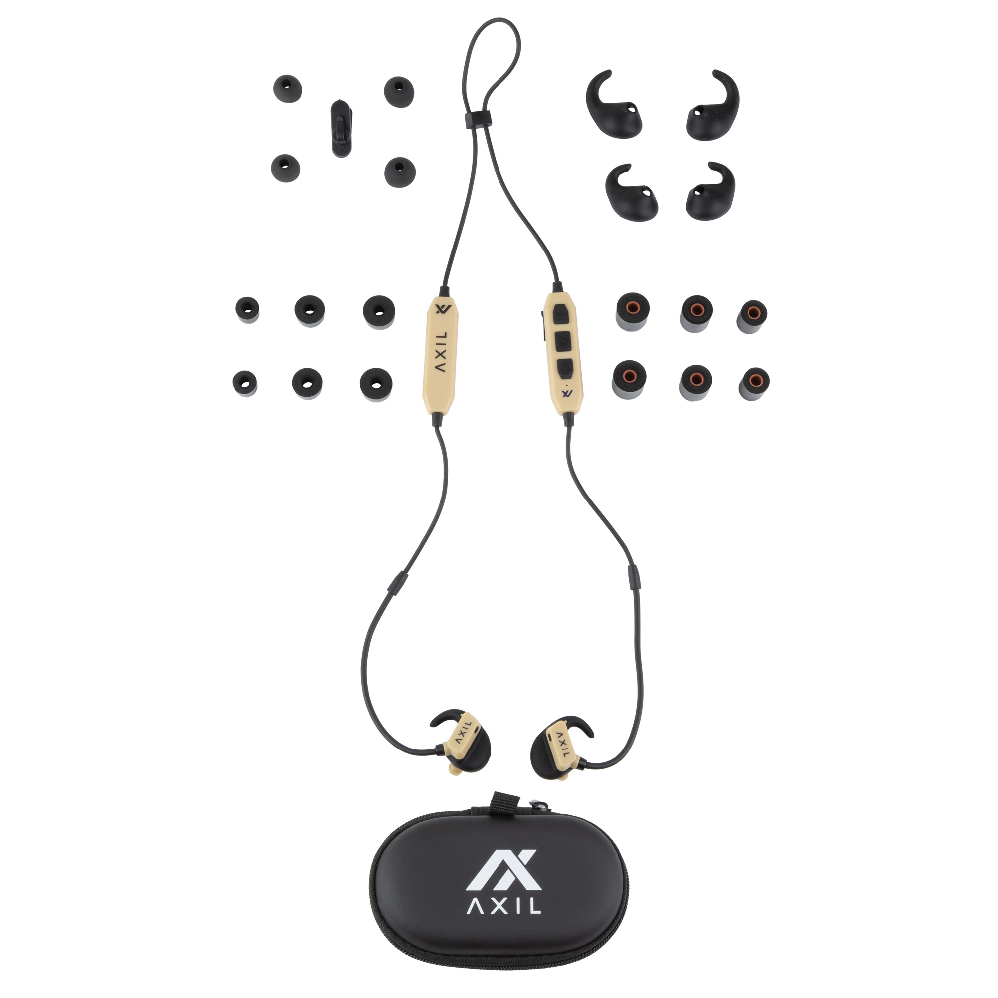 AXIL GSX 3.0 Wireless Earbuds 26dB Desert Tan