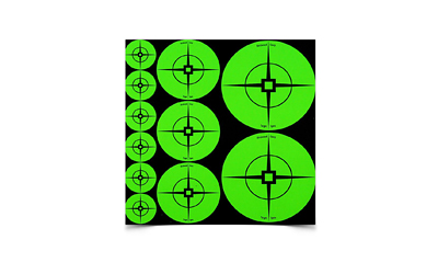 Birchwood Casey Birchwood Targets Assorted Green Targets 60" (1)/30" (2)/20" (3)