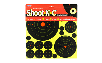 Birchwood Shoot-N-C Adhesive Targets Variety/Pack Birchwood Shoot-N-C Adhesive Targets Variety/Pack