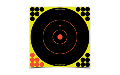 Birchwood Casey Birchwood Shoot-N-C 12in Bulls-Eye Target - 12-Pack