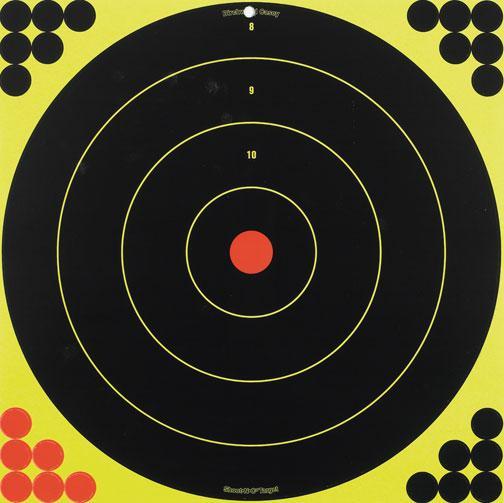 Birchwood Casey Birchwood Shoot-N-C Bull 17.25" Bull's-eye Paper Targets 12/ct
