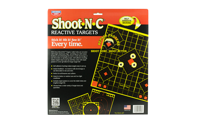 Birchwood Shoot-N-C 12" Sight-In Target - 5-Pack Birchwood Shoot-N-C 12" Sight-In Target - 5-Pack