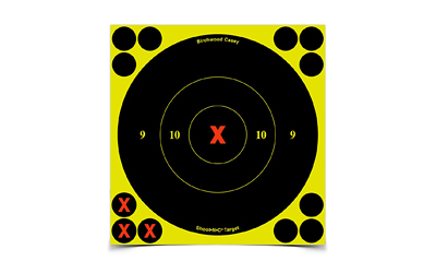 Birchwood Casey Birchwood Shoot-N-C 6" X-Bull's-Eye Target - 60-Pack