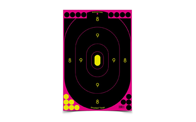 Birchwood Casey Birchwood Shoot-N-C Pink Reactive Targets 12"x18" 5/ct
