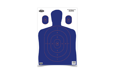 Birchwood Casey Birchwood Dirty Bird BC-27 Silhouette Target 16.5"x24" Blue/Orange 3/ct