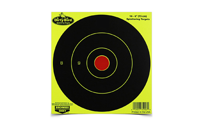 Birchwood Casey Birchwood Dirty Bird Bull's-Eye Targets 6" Round 16/ct