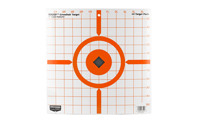 Birchwood Casey Birchwood Rigid Paper Crosshair Sight-In Target 12" 10/ct