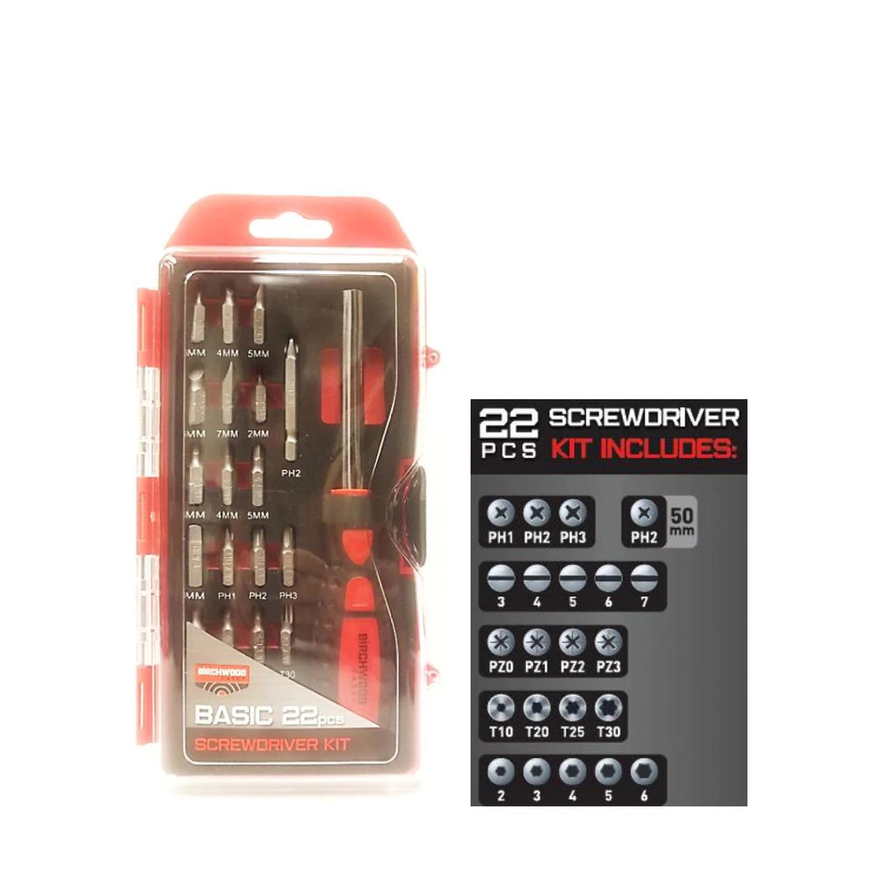 Birchwood Casey Birchwood Basic Screwdriver Set 22 pc kit