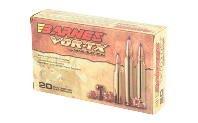 Barnes VOR-TX Rifle Ammunition .300 RUM 165 gr TTSXBT 3360 fps - 20/ct Barnes VOR-TX Rifle Ammunition .300 RUM 165 gr TTSXBT 3360 fps - 20/ct