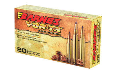 Barnes VOR-TX Rifle Ammunition .308 Win 150 gr TTSXBT 2820 fps 20/ct Barnes VOR-TX Rifle Ammunition .308 Win 150 gr TTSXBT 2820 fps 20/ct