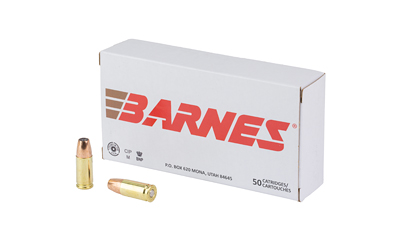 Barnes Defense 9mm 124GR 50/500 Hollow Point