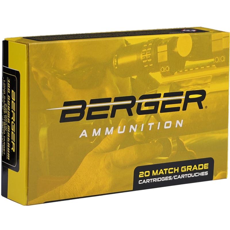 Berger Bullets Berger Hybrid Target Rifle Ammunition 300 Norma Mag 245gr JHP 2803 fps 20/ct