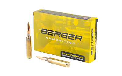 Berger Bullets Berger Hybrid Target Rifle Ammunition .300 PRC 215gr OTM 2940 fps 20/ct