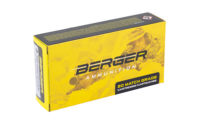 Berger Match Grade Rifle Ammunition 308 Winchester 175gr OTM Tactical 20/rds Berger Match Grade Rifle Ammunition 308 Winchester 175gr OTM Tactical 20/rds