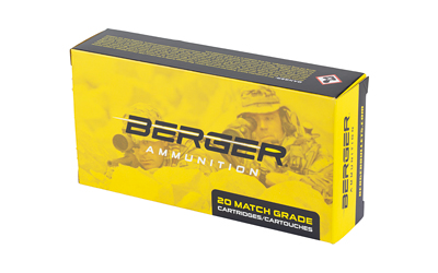 Berger Match Grade Rifle Ammunition 308 Winchester 175gr OTM Tactical 20/rds Berger Match Grade Rifle Ammunition 308 Winchester 175gr OTM Tactical 20/rds