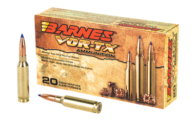Barnes VOR-TX Rifle Ammunition 6.5mm Creedmoor 120 gr TTSX-BT 2910 fps 20/ct
