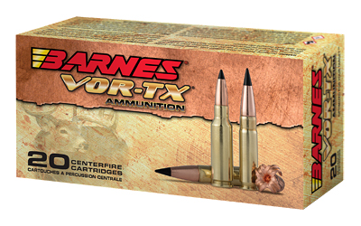 Barnes VOR-TX Rifle Ammunition 6.5 Grendel 115gr TAC-X BT 2590fps 20/ct