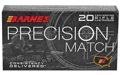 Barnes Prec Mth 6.5 Prc 145GR Mb Otm Open Tip Match