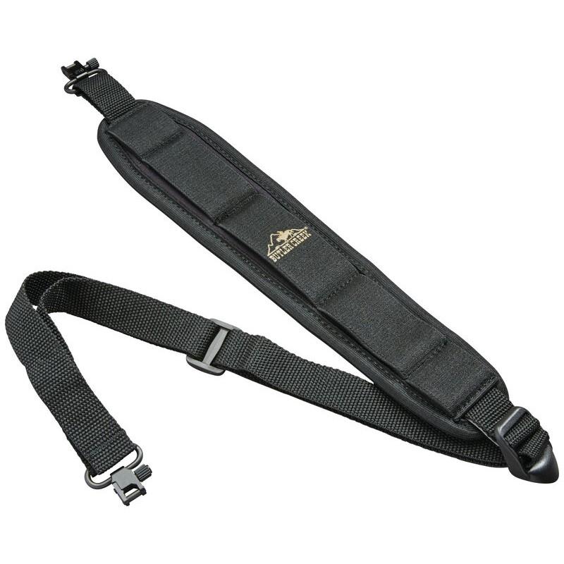 Butler Creek Butler Comfort Stretch Sling with Sewn in Swivels Black