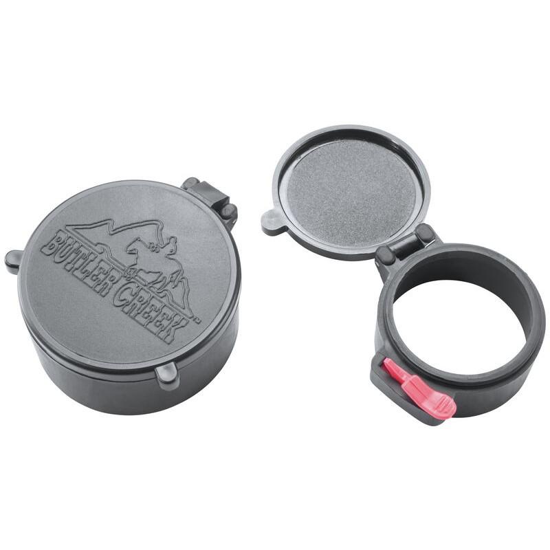 Butler Element Flip-Open Scope Cap Eye Piece Size 02 - Black 1/ct Butler Element Flip-Open Scope Cap Eye Piece Size 02 - Black 1/ct