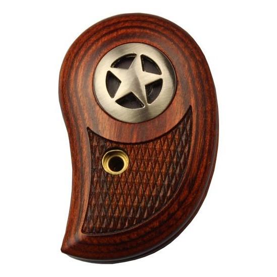 Bond Arms Inc. Bond Arms Standard Handgun Grips Rosewood with Silver Star