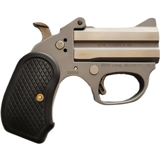 Bond Arms Inc. Bond Arms Honey-B Stinger Handgun 9mm Luger 2rd Capacity 3" Barrel B6 Resin Grips
