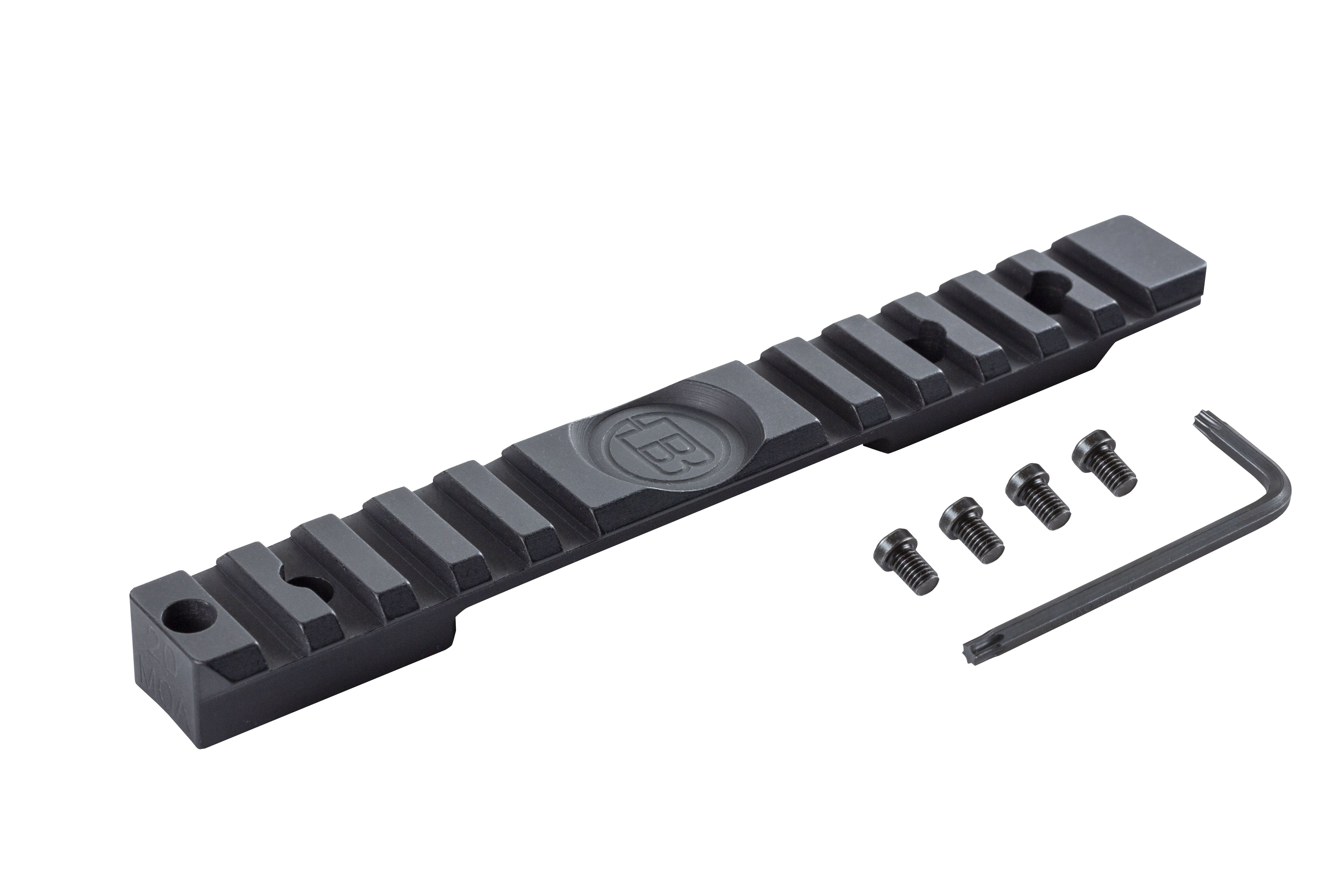 Bergara 20MOA Rail Long Action Fits Rem700 w/ both 648 and 840 screws