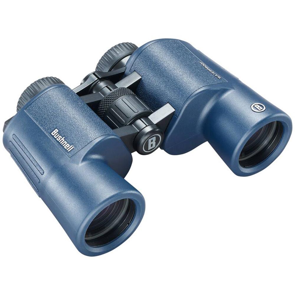 Bushnell 10x42mm Dark Blue Porro WP/FP Twist Up Eyecups 6L