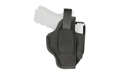 BLACKHAWK Bh Ambi Hlstr W/mag Sz 5 Black Outside Waistband Holster