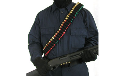 BLACKHAWK Bh Shtgn Bandolier (55) Black Ammo Pouch
